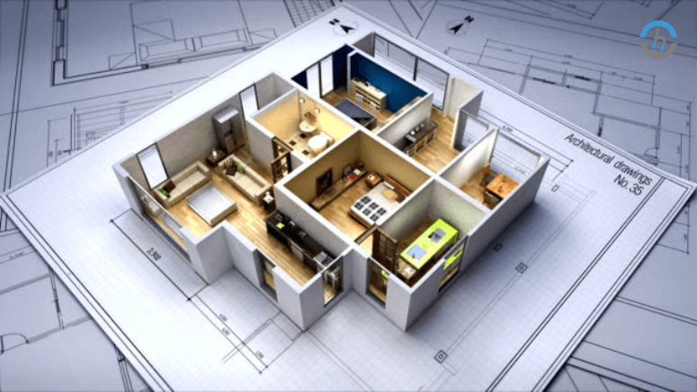 Architectural and interior design layouts, designs and floor plans