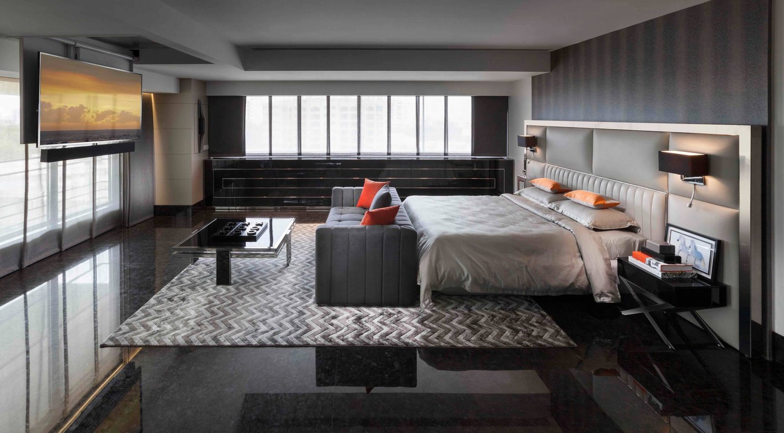 The Skyward Sanctuary – A Mumbai Penthouse Revival
